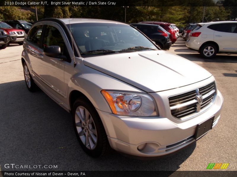 Bright Silver Metallic / Dark Slate Gray 2010 Dodge Caliber R/T