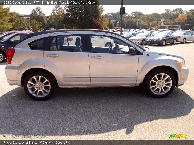 Bright Silver Metallic / Dark Slate Gray 2010 Dodge Caliber R/T