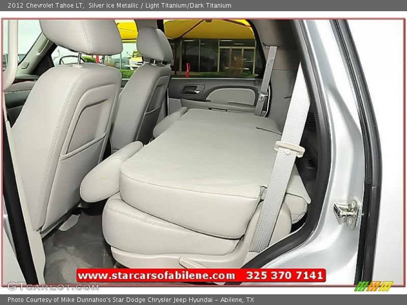 Silver Ice Metallic / Light Titanium/Dark Titanium 2012 Chevrolet Tahoe LT