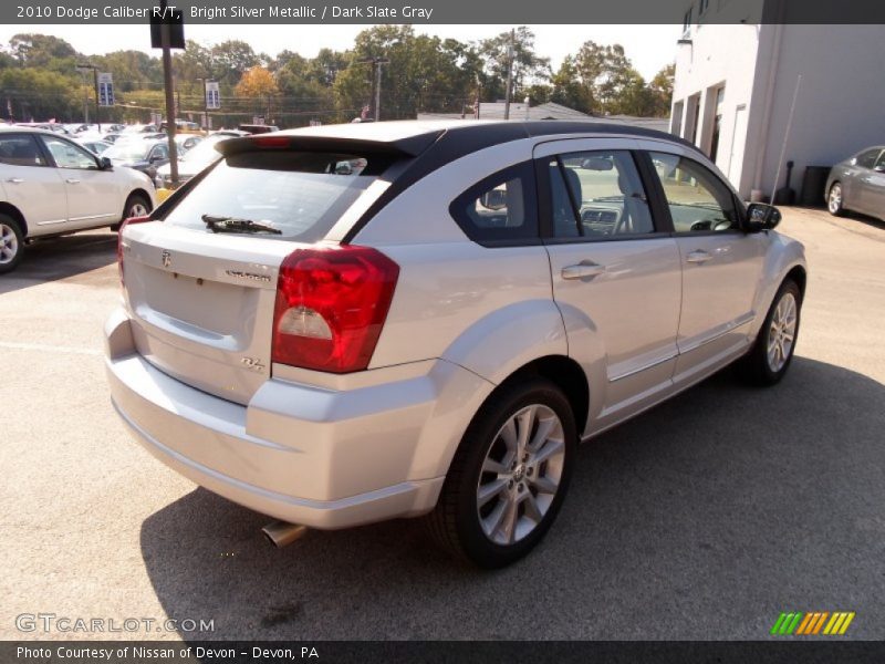 Bright Silver Metallic / Dark Slate Gray 2010 Dodge Caliber R/T