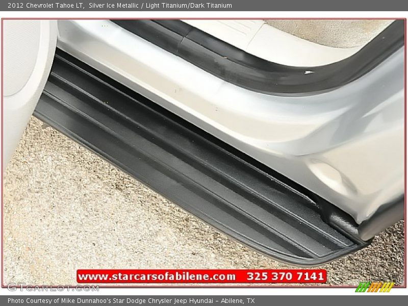 Silver Ice Metallic / Light Titanium/Dark Titanium 2012 Chevrolet Tahoe LT