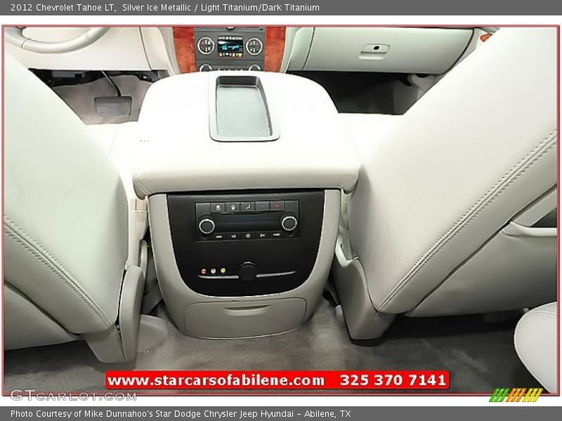 Silver Ice Metallic / Light Titanium/Dark Titanium 2012 Chevrolet Tahoe LT