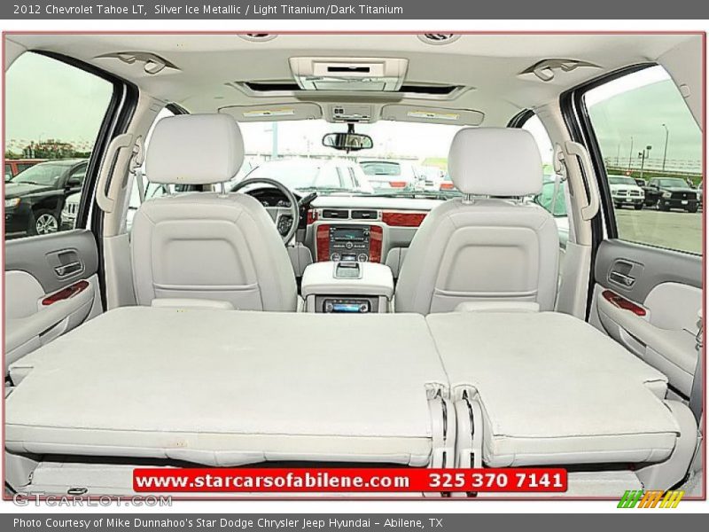 Silver Ice Metallic / Light Titanium/Dark Titanium 2012 Chevrolet Tahoe LT