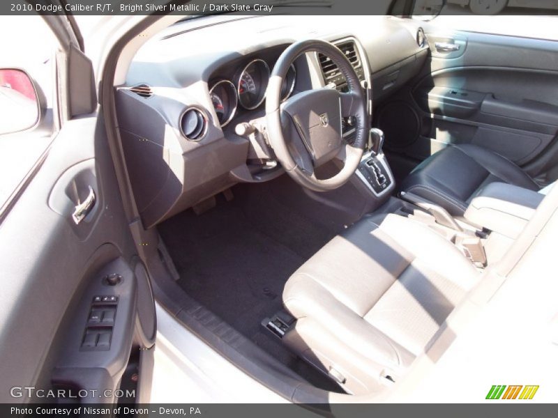 Bright Silver Metallic / Dark Slate Gray 2010 Dodge Caliber R/T