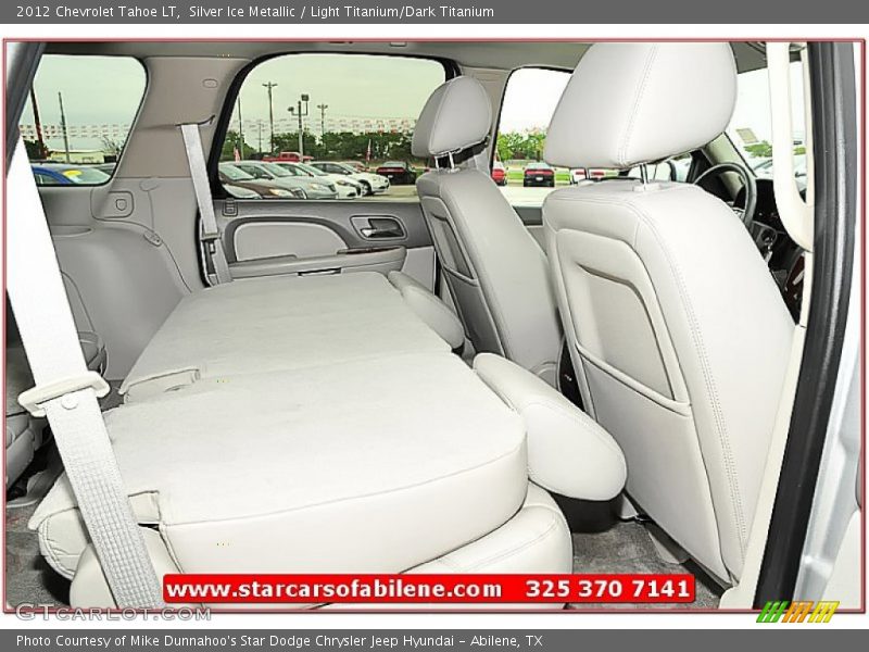 Silver Ice Metallic / Light Titanium/Dark Titanium 2012 Chevrolet Tahoe LT