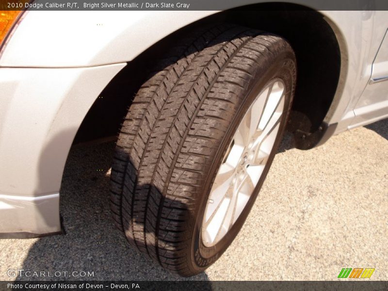 Bright Silver Metallic / Dark Slate Gray 2010 Dodge Caliber R/T