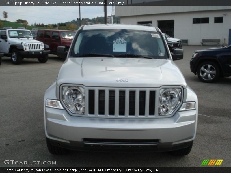 Bright Silver Metallic / Dark Slate Gray 2012 Jeep Liberty Latitude 4x4