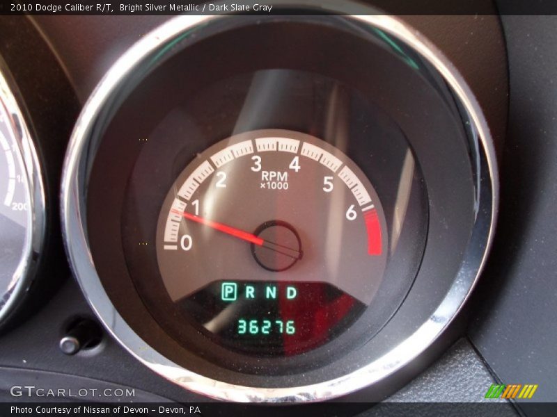 Bright Silver Metallic / Dark Slate Gray 2010 Dodge Caliber R/T