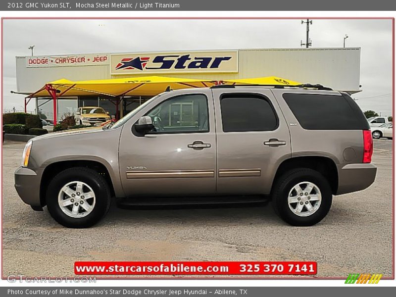 Mocha Steel Metallic / Light Titanium 2012 GMC Yukon SLT