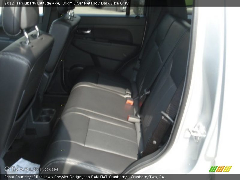 Bright Silver Metallic / Dark Slate Gray 2012 Jeep Liberty Latitude 4x4