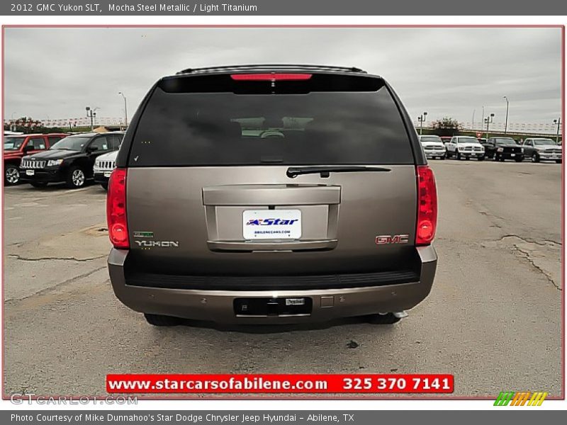 Mocha Steel Metallic / Light Titanium 2012 GMC Yukon SLT