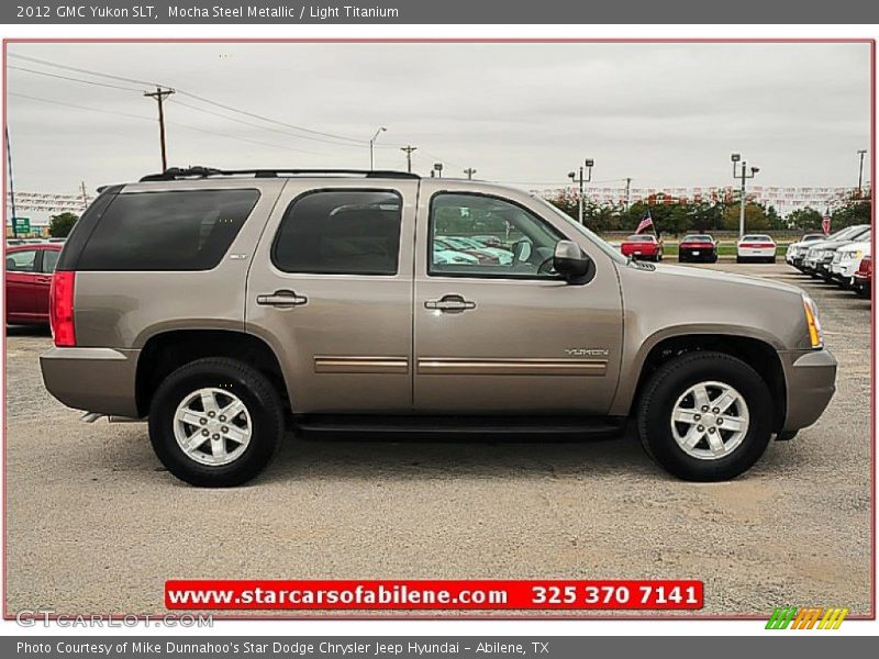 Mocha Steel Metallic / Light Titanium 2012 GMC Yukon SLT