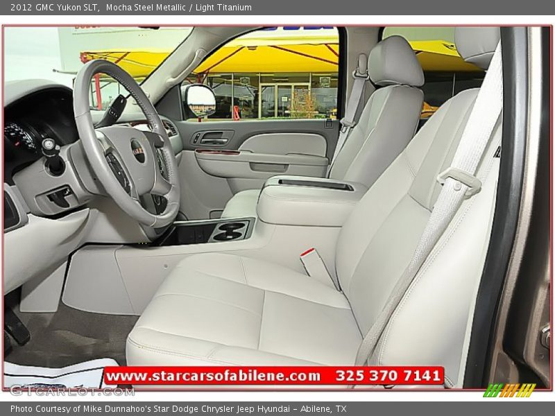 Mocha Steel Metallic / Light Titanium 2012 GMC Yukon SLT