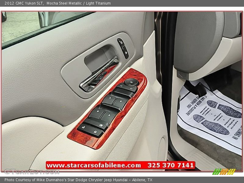 Mocha Steel Metallic / Light Titanium 2012 GMC Yukon SLT
