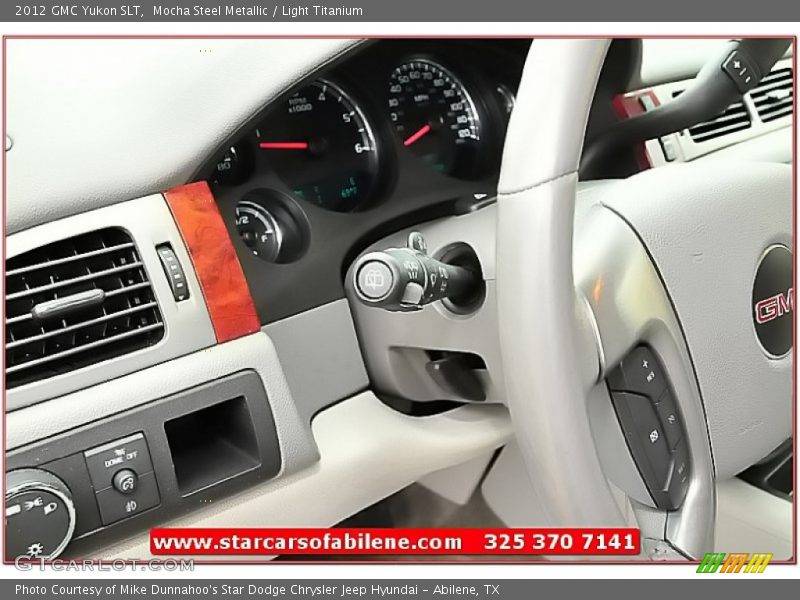 Mocha Steel Metallic / Light Titanium 2012 GMC Yukon SLT