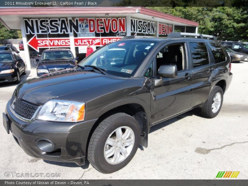 Carbon Pearl / Black 2011 Mitsubishi Endeavor LS