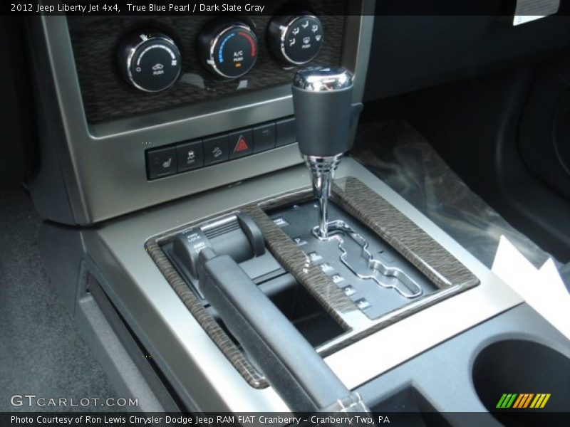 True Blue Pearl / Dark Slate Gray 2012 Jeep Liberty Jet 4x4
