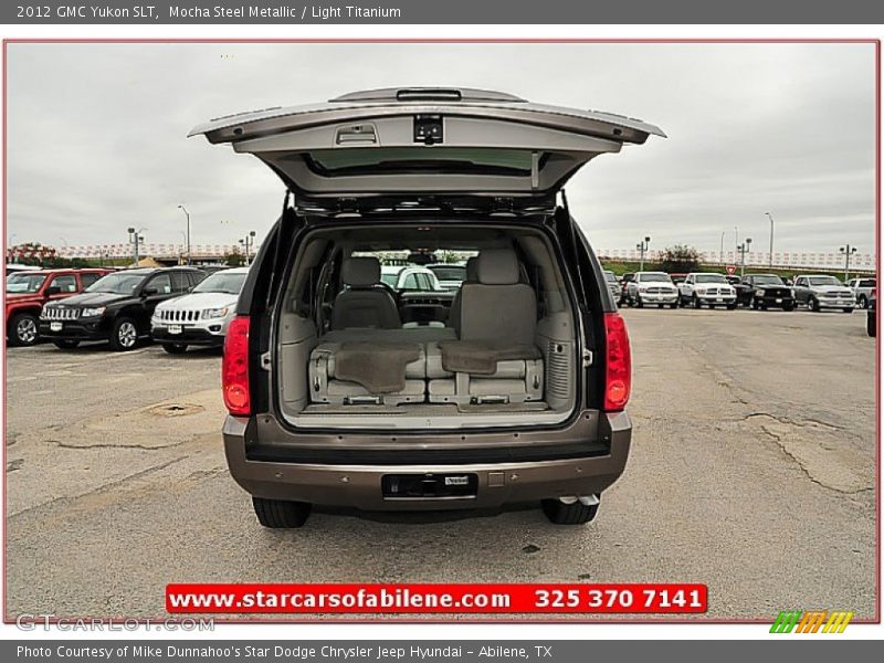 Mocha Steel Metallic / Light Titanium 2012 GMC Yukon SLT
