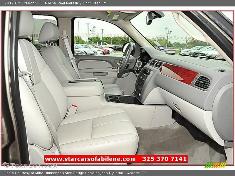 Mocha Steel Metallic / Light Titanium 2012 GMC Yukon SLT