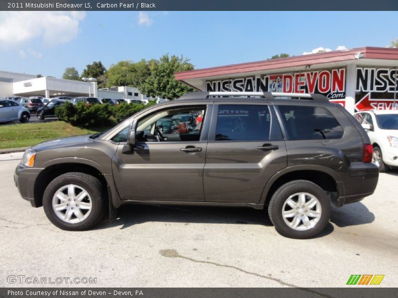 Carbon Pearl / Black 2011 Mitsubishi Endeavor LS
