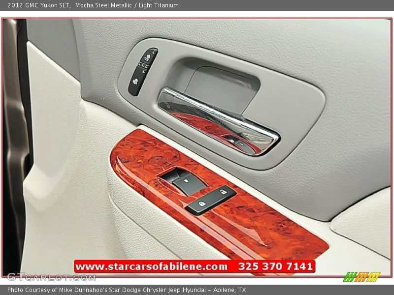Mocha Steel Metallic / Light Titanium 2012 GMC Yukon SLT