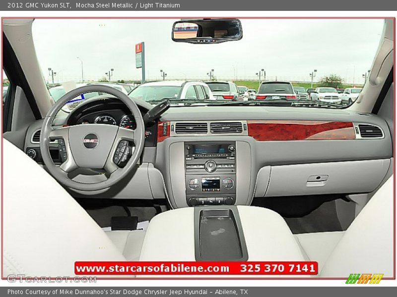 Mocha Steel Metallic / Light Titanium 2012 GMC Yukon SLT