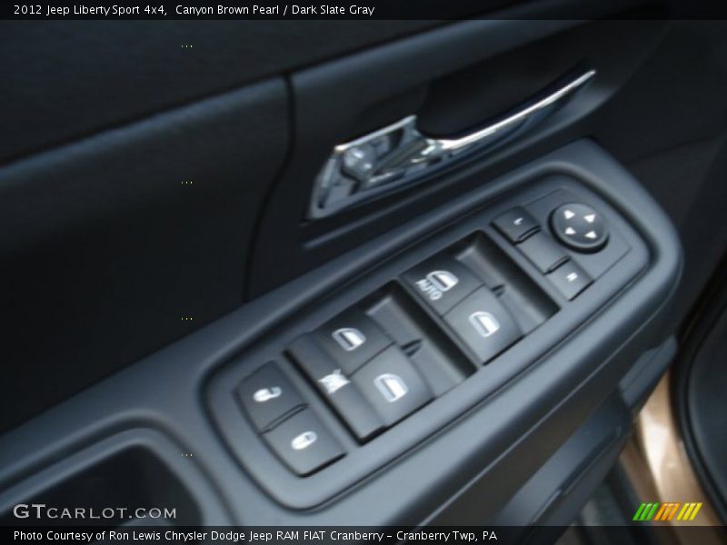 Canyon Brown Pearl / Dark Slate Gray 2012 Jeep Liberty Sport 4x4