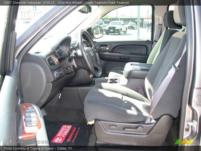 Gold Mist Metallic / Light Titanium/Dark Titanium 2007 Chevrolet Suburban 1500 LT