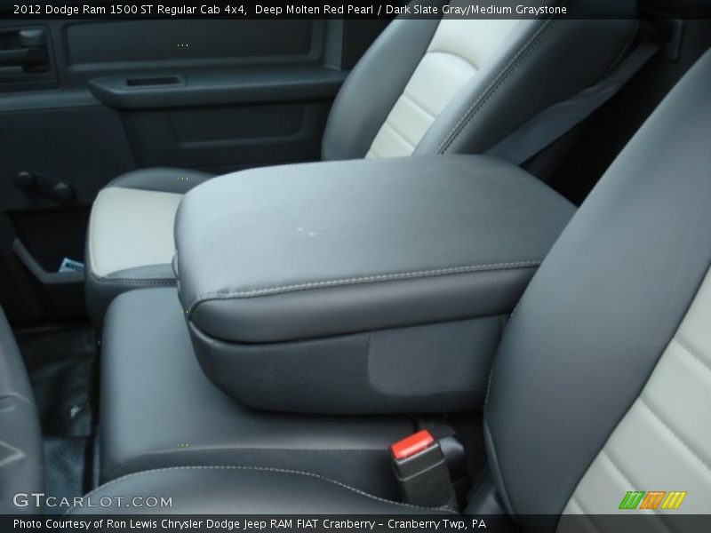 Deep Molten Red Pearl / Dark Slate Gray/Medium Graystone 2012 Dodge Ram 1500 ST Regular Cab 4x4