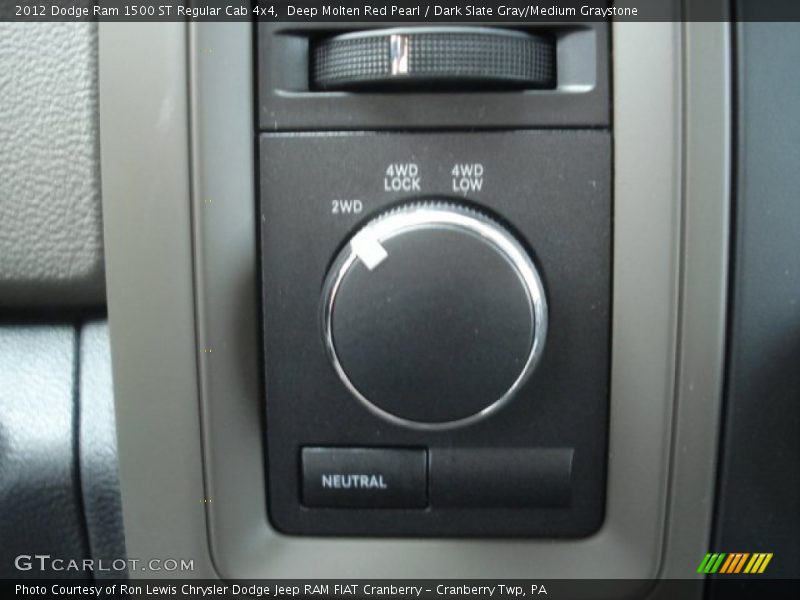 Deep Molten Red Pearl / Dark Slate Gray/Medium Graystone 2012 Dodge Ram 1500 ST Regular Cab 4x4