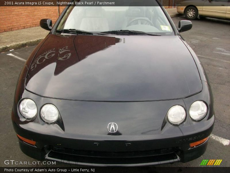 Nighthawk Black Pearl / Parchment 2001 Acura Integra LS Coupe