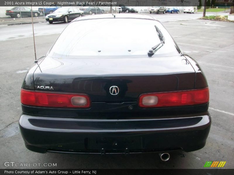Nighthawk Black Pearl / Parchment 2001 Acura Integra LS Coupe