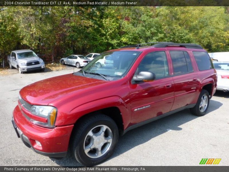 Medium Red Metallic / Medium Pewter 2004 Chevrolet TrailBlazer EXT LT 4x4
