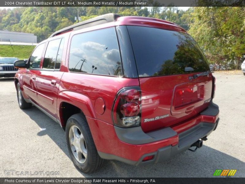 Medium Red Metallic / Medium Pewter 2004 Chevrolet TrailBlazer EXT LT 4x4
