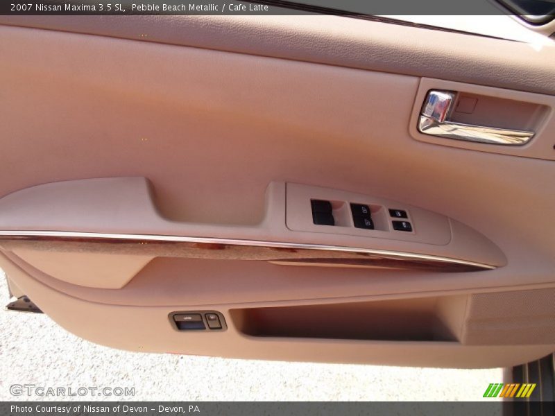 Pebble Beach Metallic / Cafe Latte 2007 Nissan Maxima 3.5 SL
