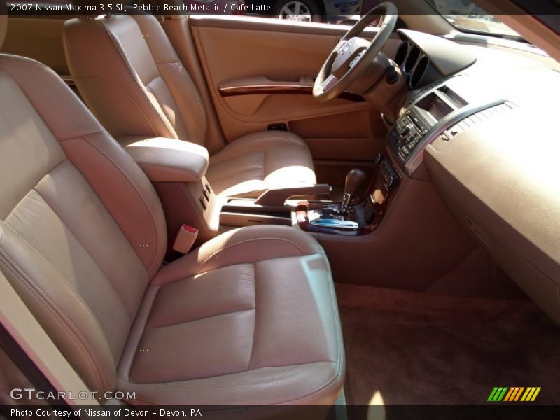 Pebble Beach Metallic / Cafe Latte 2007 Nissan Maxima 3.5 SL