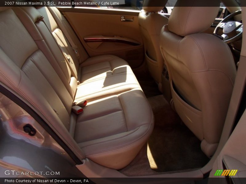 Pebble Beach Metallic / Cafe Latte 2007 Nissan Maxima 3.5 SL