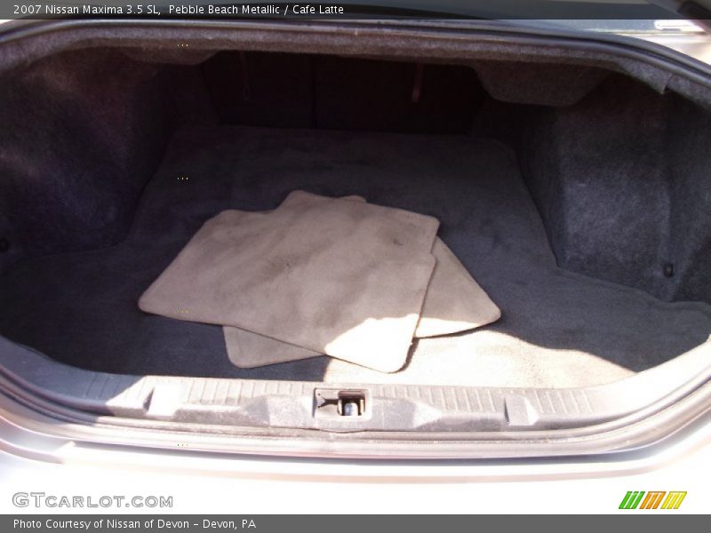 Pebble Beach Metallic / Cafe Latte 2007 Nissan Maxima 3.5 SL