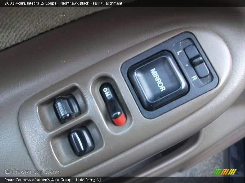 Nighthawk Black Pearl / Parchment 2001 Acura Integra LS Coupe
