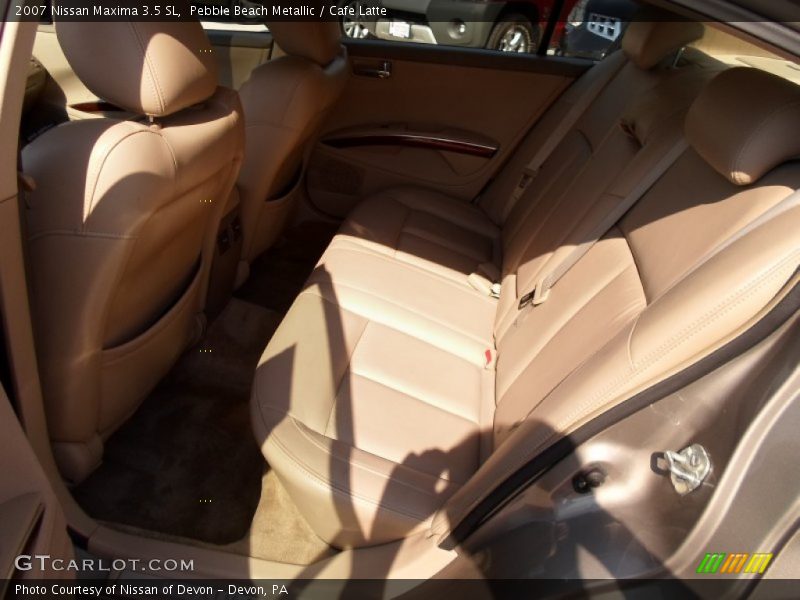 Pebble Beach Metallic / Cafe Latte 2007 Nissan Maxima 3.5 SL