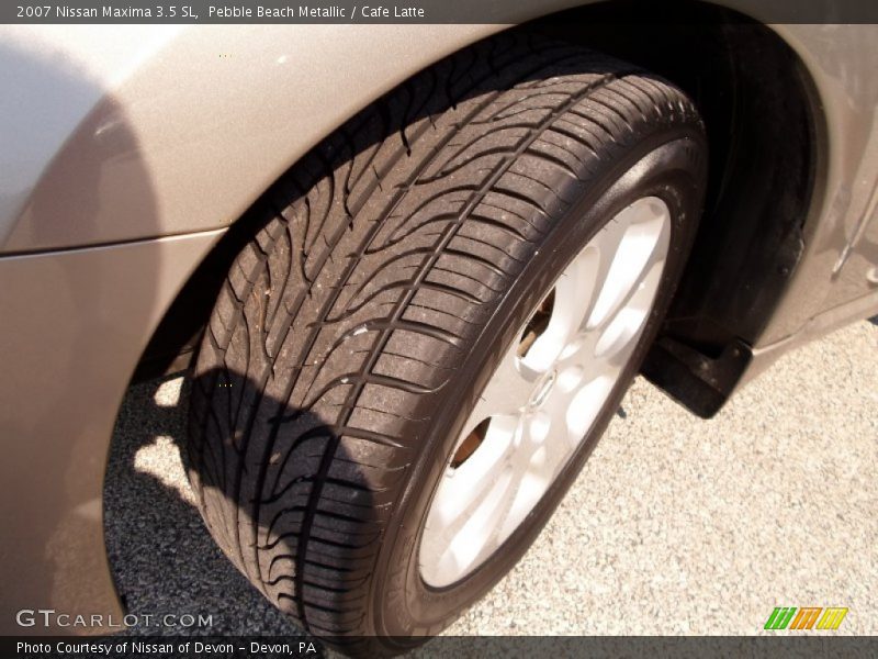 Pebble Beach Metallic / Cafe Latte 2007 Nissan Maxima 3.5 SL