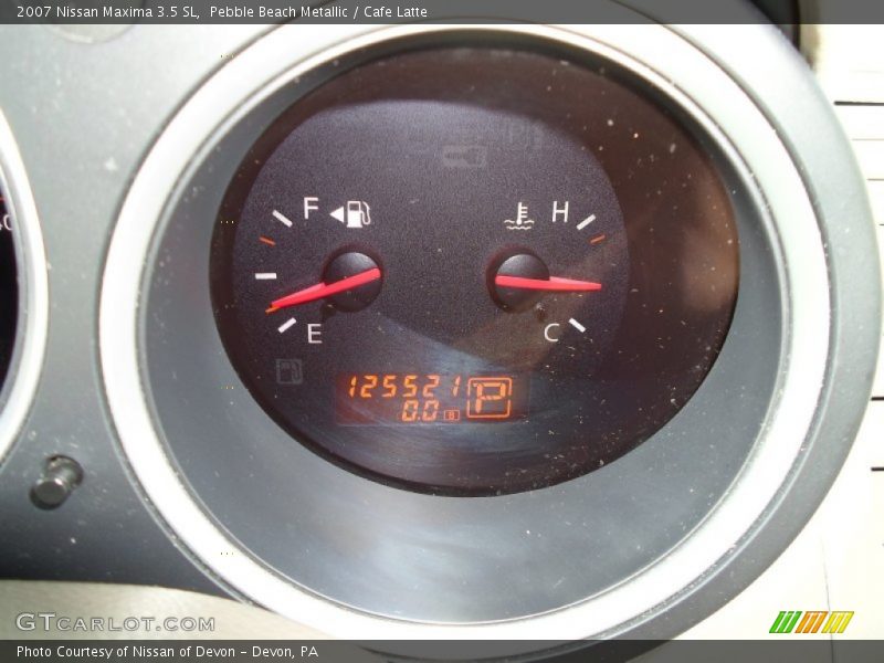 Pebble Beach Metallic / Cafe Latte 2007 Nissan Maxima 3.5 SL