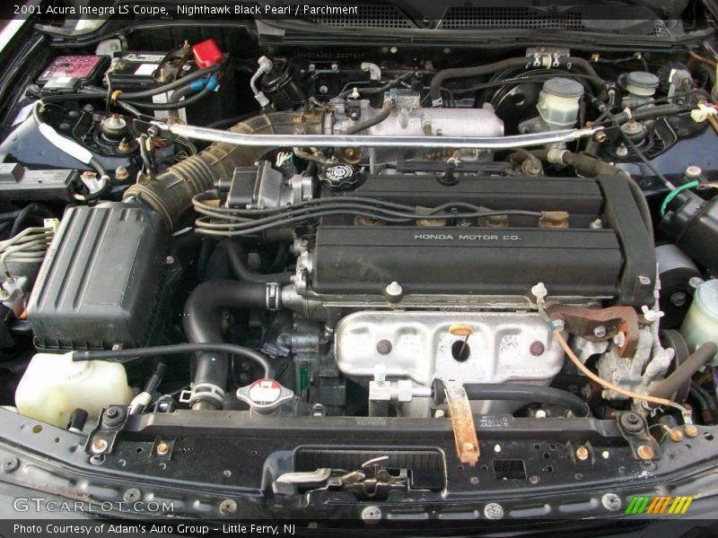 Nighthawk Black Pearl / Parchment 2001 Acura Integra LS Coupe