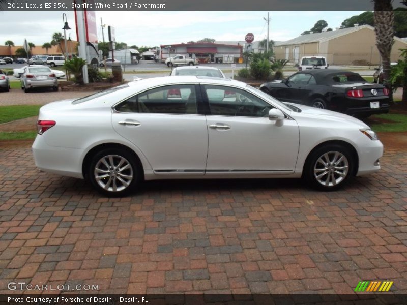 Starfire White Pearl / Parchment 2011 Lexus ES 350