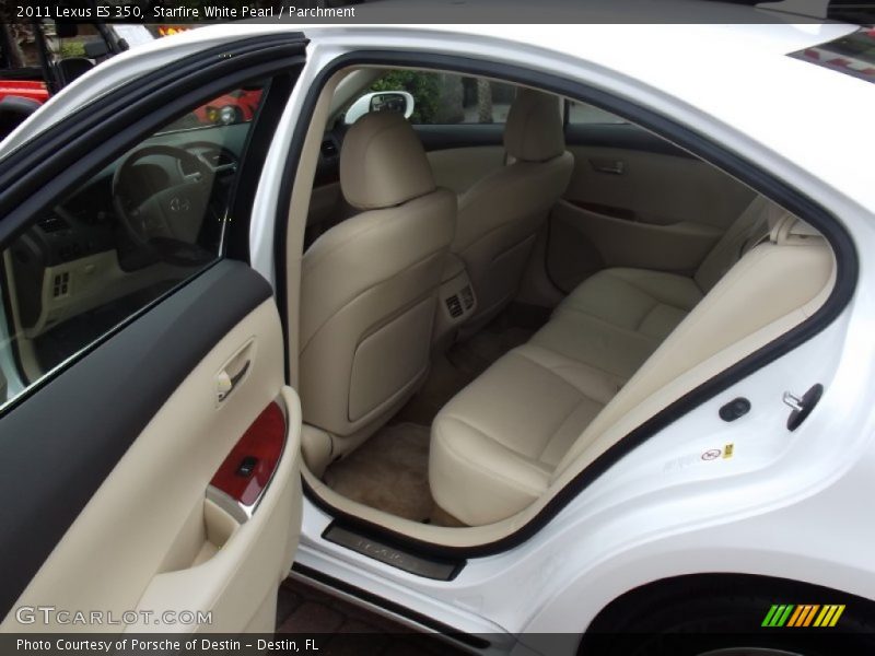 Starfire White Pearl / Parchment 2011 Lexus ES 350