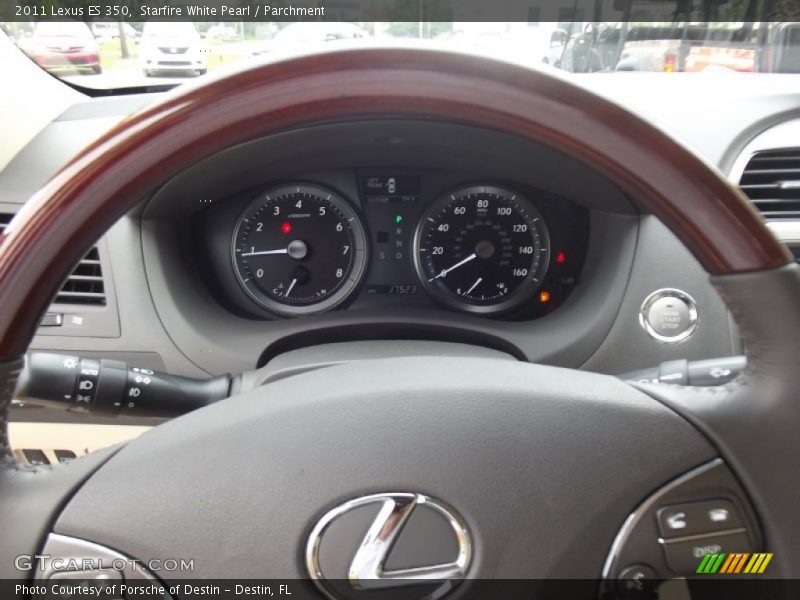 Starfire White Pearl / Parchment 2011 Lexus ES 350