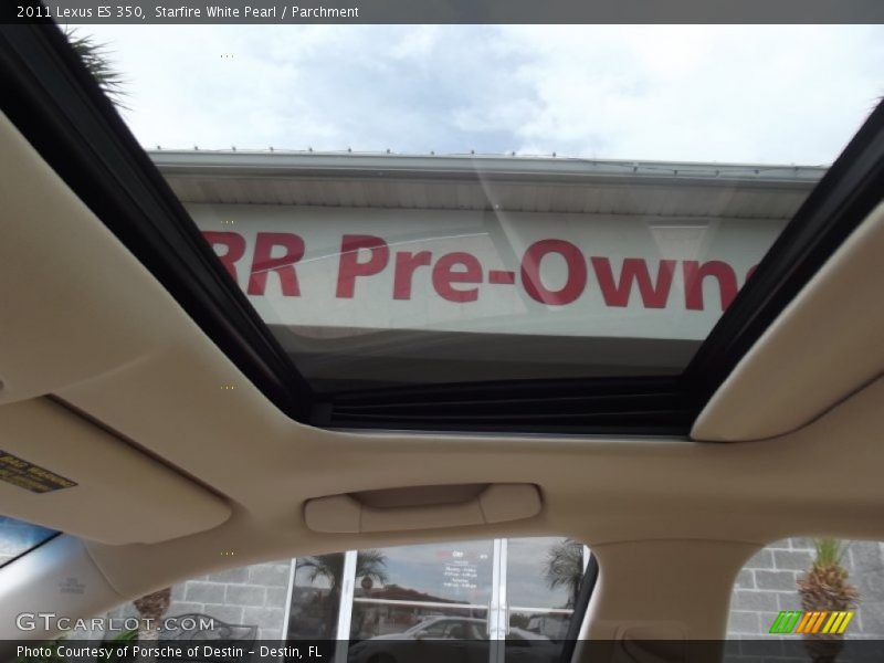 Starfire White Pearl / Parchment 2011 Lexus ES 350