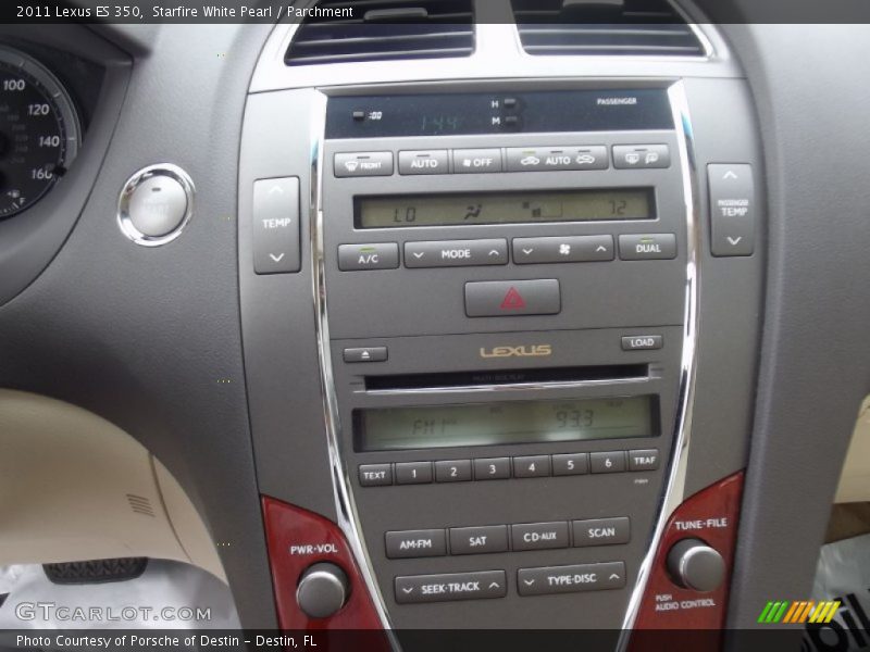 Starfire White Pearl / Parchment 2011 Lexus ES 350