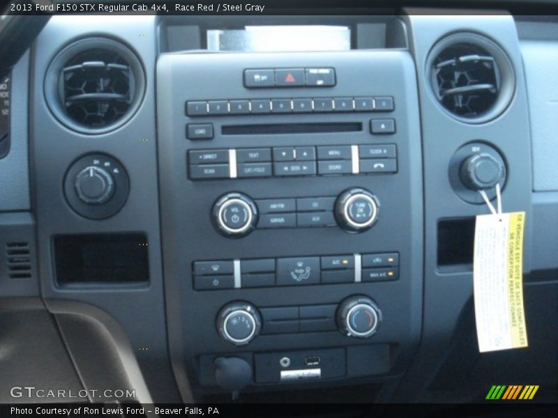 Controls of 2013 F150 STX Regular Cab 4x4