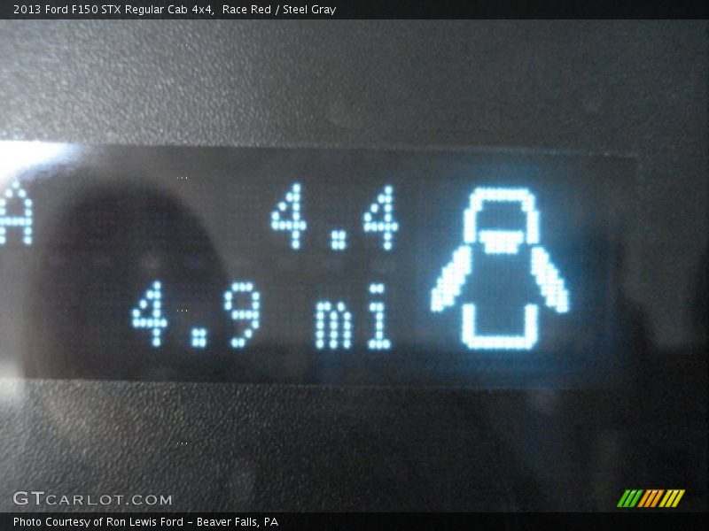 Race Red / Steel Gray 2013 Ford F150 STX Regular Cab 4x4